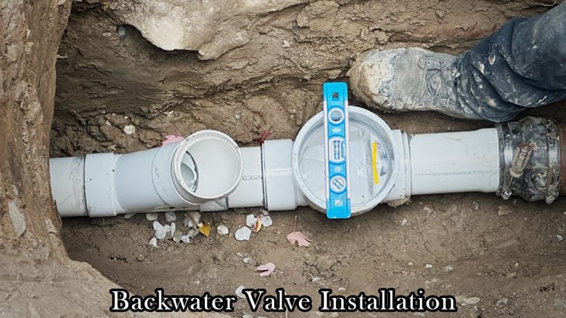 backwater valve installation services
